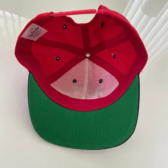 Vintage Disney Store Mickey Mouse Brave Little Tailor Snap Back Adult Hat Cap - Picture 6 of 8